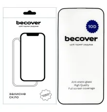 Скло захисне BeCover Apple iPhone 13 10D Black (711513)