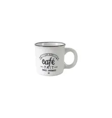 Чашка Limited Edition Small Cafe 150 мл Біла (JH6502-2)