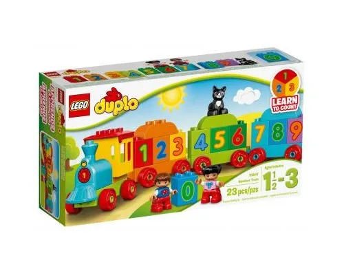 Конструктор LEGO Duplo Поезд Считай и играй (10847)