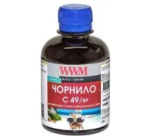 Чорнило WWM CANON GI-490 200г Black Pigmented (C49/BP)