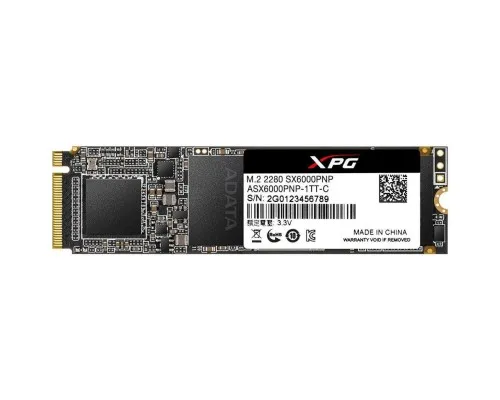 Накопитель SSD M.2 2280 256GB ADATA (ASX6000PNP-256GT-C)