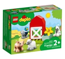 Конструктор LEGO Duplo Догляд за тваринами на фермі (10949)