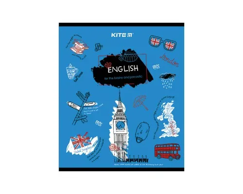 Зошит Kite предметний Англійська мова Classic 48 аркушів (K21-240-02)