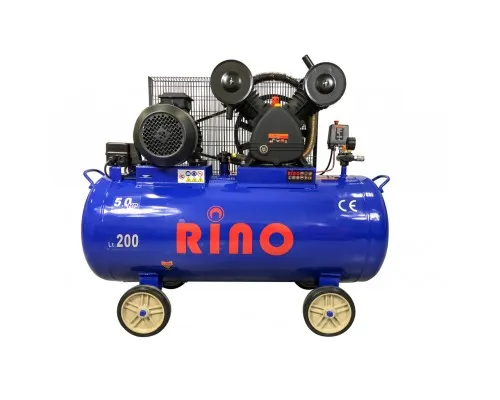 Компресор RINO поршневий з ресивером 15 бар, 60 м3 (HM-V-0.48/200L)