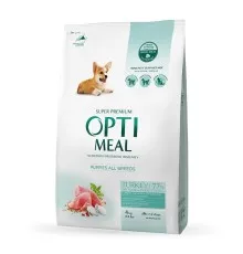 Сухой корм для собак Optimeal для щенков всех пород со вкусом индейки 4 кг (4820083905490)