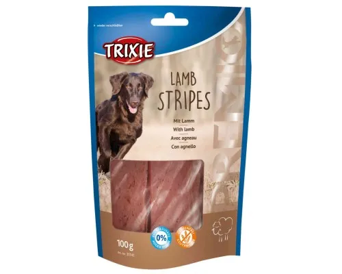 Ласощі для собак Trixie Premio Lamb Stripes ягня 100 г (4011905317410)