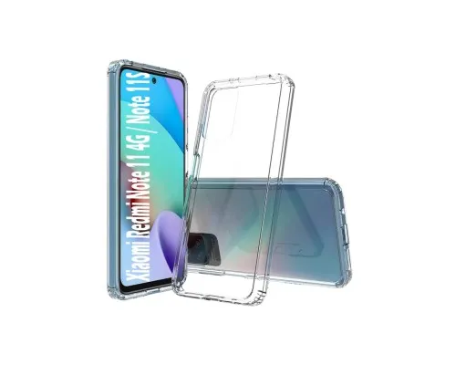 Чохол до мобільного телефона BeCover Xiaomi Redmi Note 11 4G Transparancy (707635)