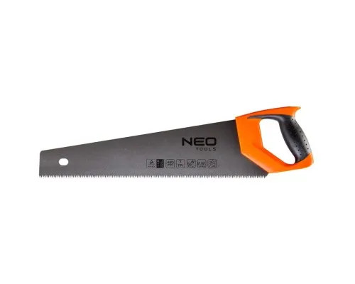 Ножовка Neo Tools по дереву, 450 мм, 7TPI, PTFE (41-016)