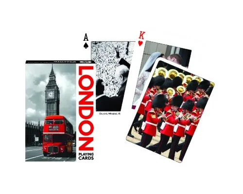 Карты игральные Piatnik Лондон, 1 колода х 55 карт (PT-135118)