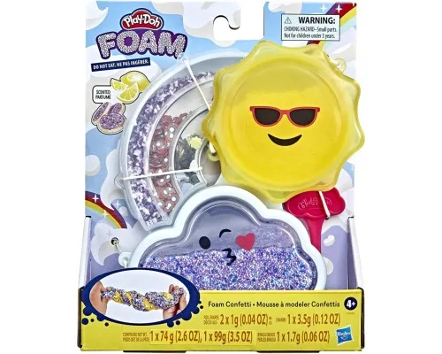 Набір для творчості Hasbro Play-Doh Foam Confetti (F5949)