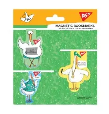 Закладки для книг Yes магнитные Гусь зеленый, 3 шт (707615)