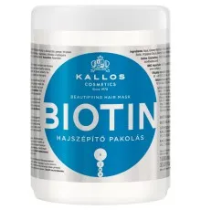 Маска для волос Kallos Cosmetics Biotin для роста волос с биотином 1000 мл (5998889514099)