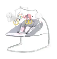 Крісло-гойдалка Kinderkraft Minky Pink (5902533909070)