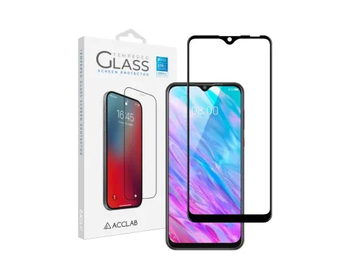 Стекло защитное ACCLAB Full Glue ZTE Blade 20 (1283126508905)