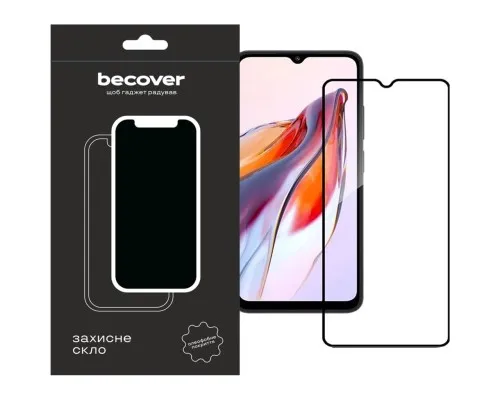 Скло захисне BeCover Tecno Spark 10C (KI5k) Black (709747)