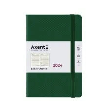 Еженедельник Axent 2024 Partner Soft Diamond 145 х 210, изумрудный (8818-24-55-A)