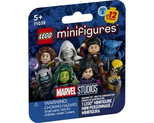 Конструктор LEGO Minifigures Marvel Series 2 10 деталей (71039)