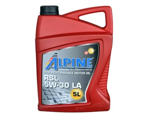 Моторное масло Alpine 5W-30 RSL LA 5л (0305-5)