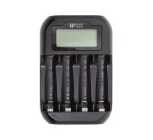 Зарядний пристрій для акумуляторів PowerPlant PP-UN4 (AA, AAA / input microUSB DC 5V/2A) (PP-UN4)