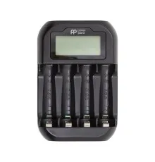 Зарядное устройство для аккумуляторов PowerPlant PP-UN4 (AA, AAA / input microUSB DC 5V/2A) (PP-UN4)
