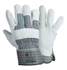 Захисні рукавички Sigma комбіновані замшеві р10.5, клас АВ (цільна долоня) (9448341)