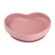 Тарелка детская Canpol babies Сердце силиконовое - розовое (80/309_pin)