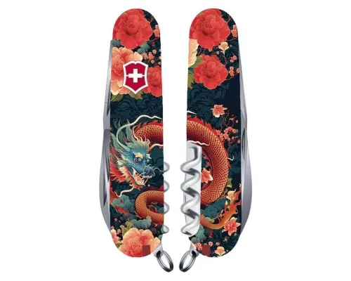 Ніж Victorinox Huntsman Zodiac 91 мм Китайський дракон (1.3713_Z3200p)