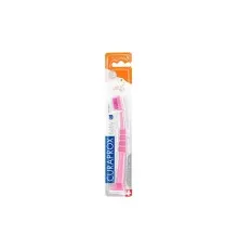 Детская зубная щетка Curaprox CS Baby з гумованою ручкою (0-4 років) Рожевий (CS Baby-01)