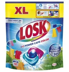 Капсули для прання Losk 3+1 Power Caps Color 40 шт. (9000101802016)