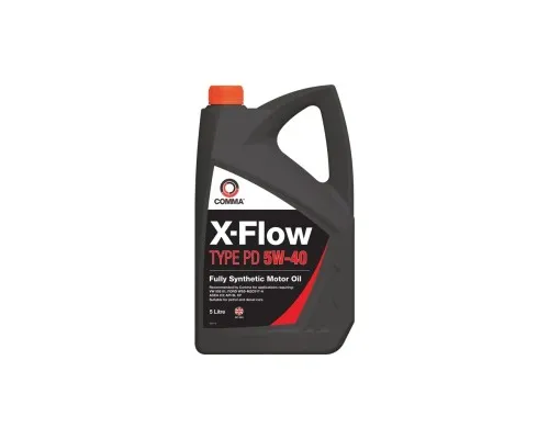 Моторное масло Comma X-FLOW TYPE PD 5W-40-5л (XFPD5L)