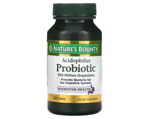 Пробиотики Nature's Bounty Пробиотик с ацидофильными лактобактериями, Acidophilus Probiot (NRT-02610)