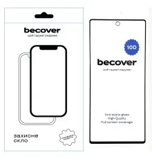 Стекло защитное BeCover Google Pixel 6A 10D Black (711488)