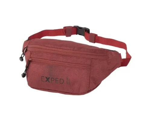 Сумка-бананка Exped Mini Belt Pouch burgundy melange (018.1069)
