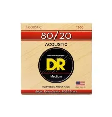 Струни для гітари DR Strings HI-BEAM Acoustic 80/20 Bronze - Medium (13-56) (HA-13)