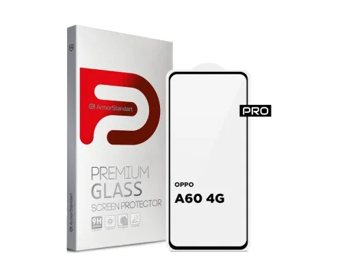 Стекло защитное Armorstandart Pro OPPO A60 4G Black (ARM78605)