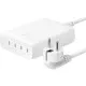 Зарядний пристрій Belkin 4хUSB-С GAN PD PPS 200W white (WCH015VFWH)