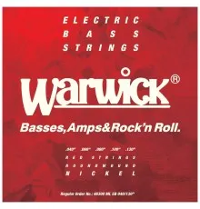 Струни для гітари Warwick Red Nickel Plated Medium Light 5-String (40-130) (46300 ML 5B)