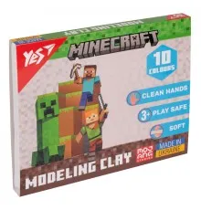 Пластилін Yes Minecraft 10 кольорів 200 г (540662)