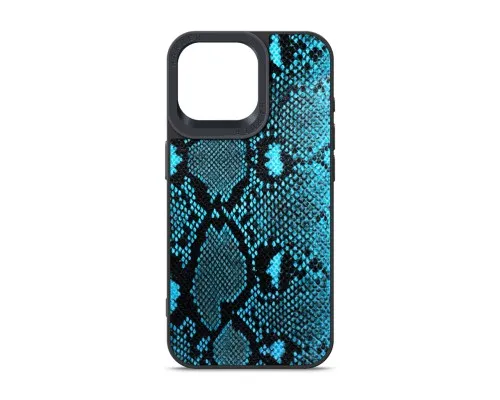 Чохол до мобільного телефона Harder Genuine Snake Apple iPhone 15 Pro Max Dark Blue (ARM76784)