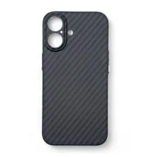 Чохол до мобільного телефона BeCover Carbonite Case (MagSafe) для Apple iPhone 16 Black (712067)