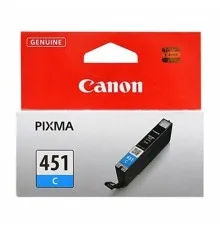 Картридж Canon CLI-451 Cyan PIXMA MG5440/ MG6340 (6524B001)