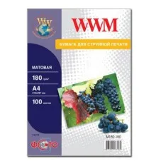Фотобумага WWM A4 (M180.100)