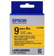 Стрічка для принтера етикеток Epson LK3YBW (C53S653005)
