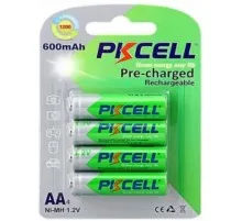 Акумулятор PkCell AA R6 NiMH 600mAh * 4 (PC/AA600-4BA)