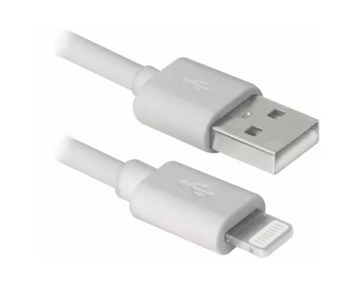 Дата кабель USB Type-C to Lightning 1.0m MFI TPE White REAL-EL (EL123500057)