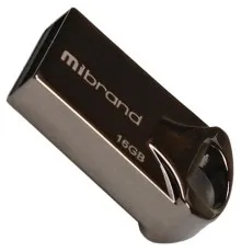 USB флеш накопитель Mibrand 16GB Hawk Black USB 2.0 (MI2.0/HA16M1B)