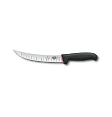 Кухонный нож Victorinox Fibrox Butcher 20 см Dual Grip Black (5.7223.20D)