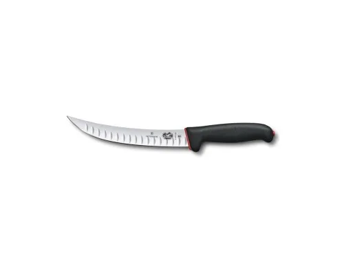 Кухонный нож Victorinox Fibrox Butcher 20 см Dual Grip Black (5.7223.20D)