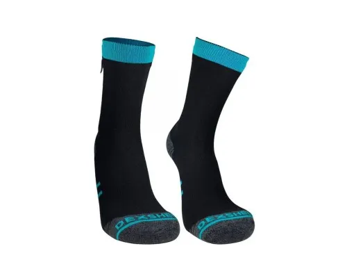 Водонепроникні шкарпетки Dexshell Running Lite XL Black/Blue (DS20610BLUXL)