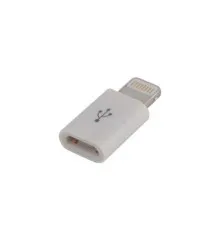 Переходник Lightning to Micro USB Lapara (LA-Lightning-MicroUSB-adaptor white)